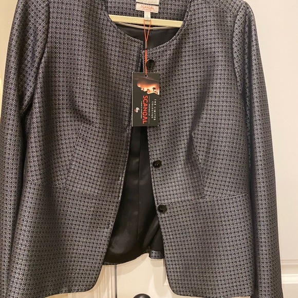 The Limited Black and Gray Blazer - Picture 3 of 4